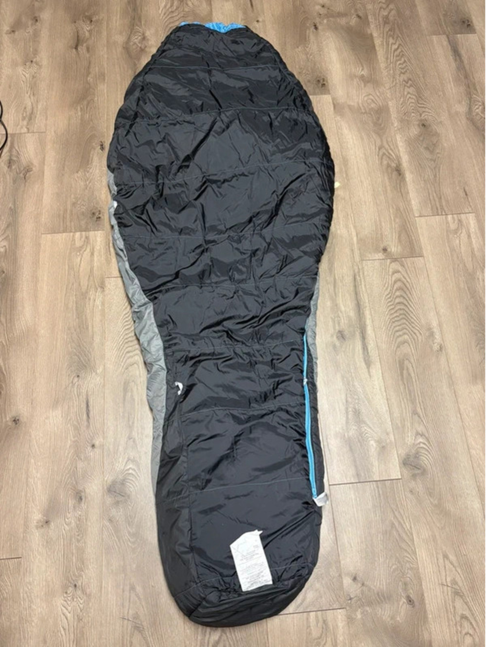 The North Face Sleeping Bag Womens Cats Meow Climashield Prism Blue Gray 20F-7C